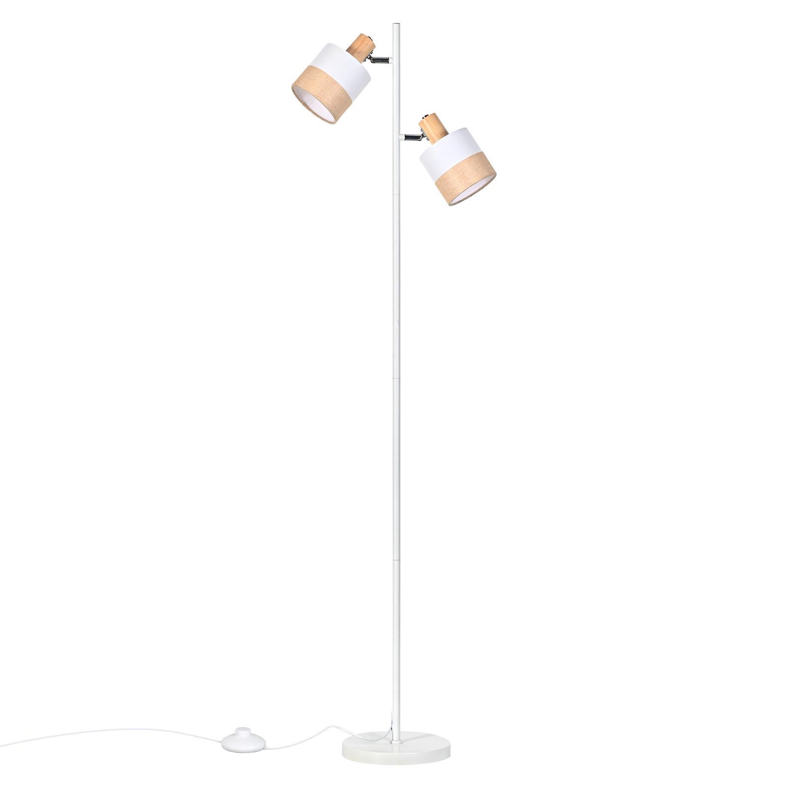 STEHLAMPE Luminar 27/22/146 cm - Weiß, Metall (27/22/145cm) - ZMH