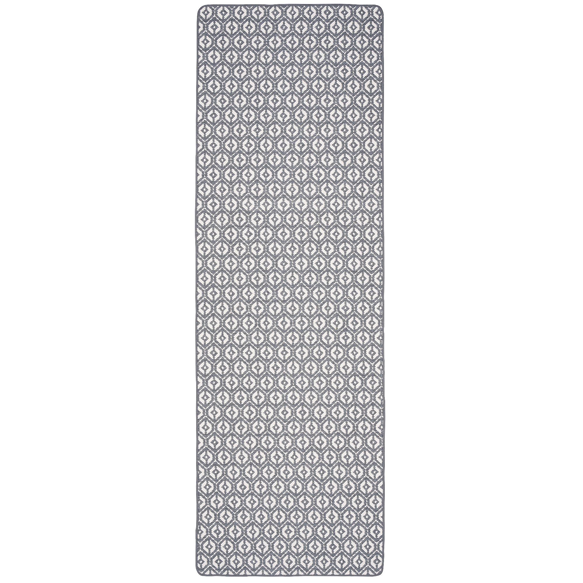 IN- UND OUTDOOR TEPPICH LÄUFER BEIDSEITIG CAPE COD - Grau, Textil (80/160cm) - Snapstyle