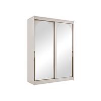 SCHIEBETÜRENSCHRANK Modin 150 - Kaschmir/Goldfarben, Holzwerkstoff/Kunststoff (150/216/65cm) - MIRJAN24