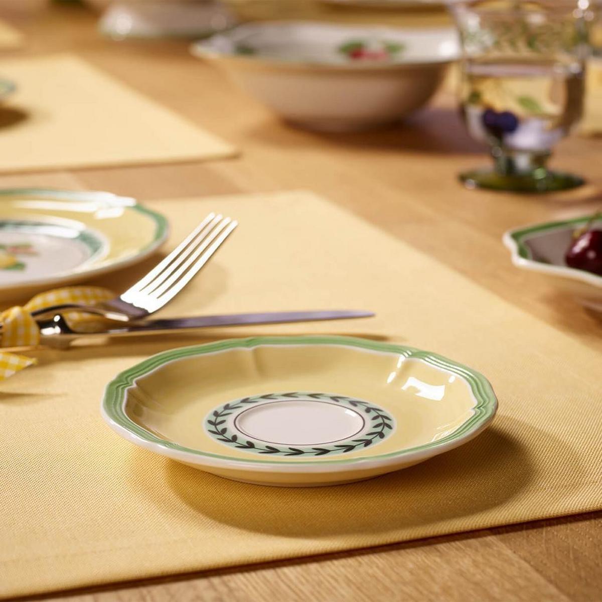 KAFFEE-/TEEUNTERTASSE French Garden Fleurence bunt ø 14,5 cm - Multicolor, Keramik (14.5cm) - Villeroy & Boch