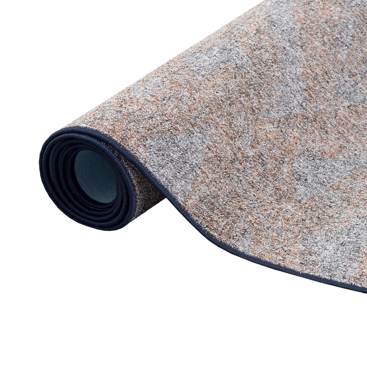 SCHLINGENTEPPICH MEMORY MELIERT - Blau/Grau, Textil (200/250cm) - Snapstyle