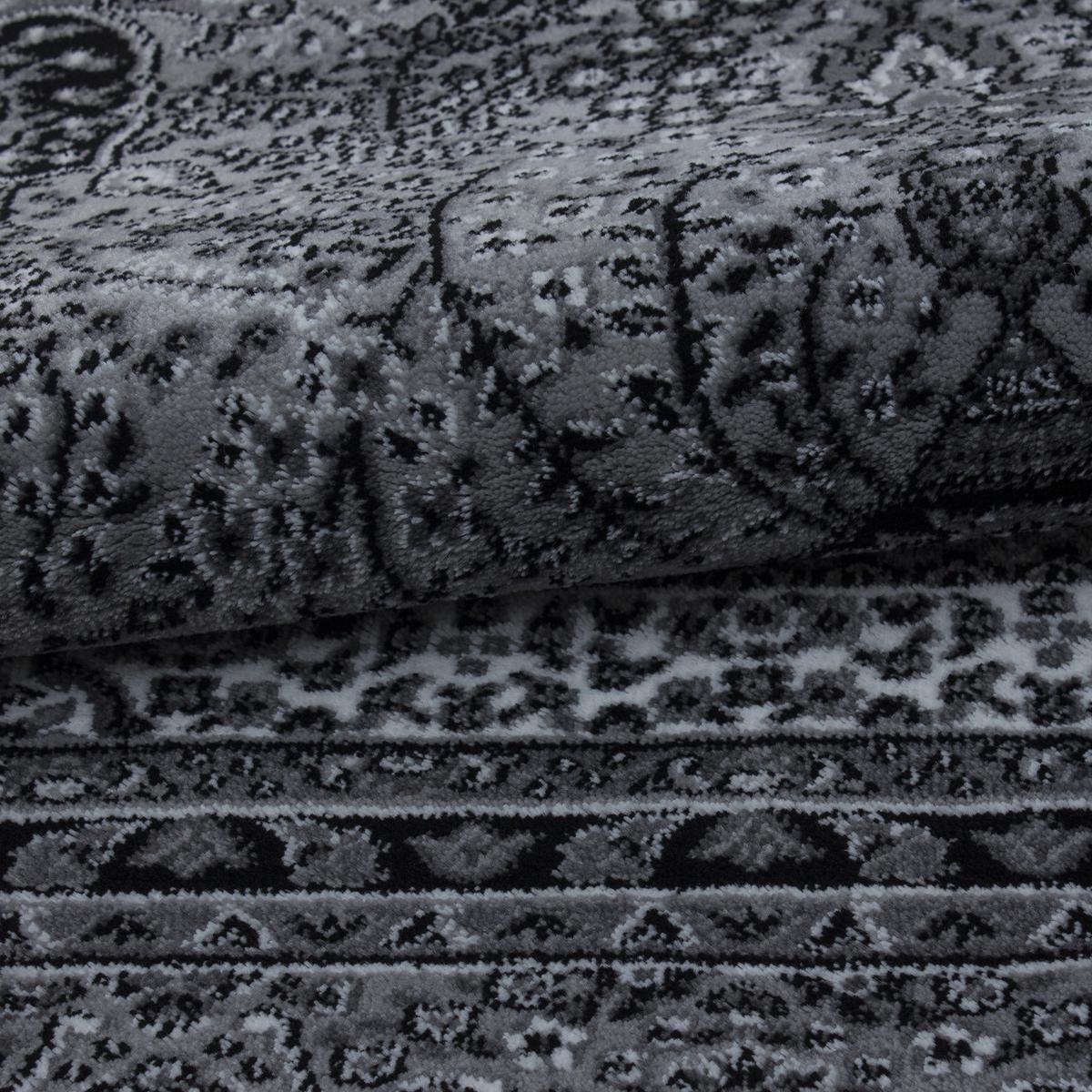 TEPPICH Kurzflor TANNHEIM in Grau, orientalisch, 200 x 290 cm - Grau, Textil (290/200cm) - KADIMA DESIGN