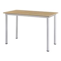 ESSTISCH Tammela - Eichefarben/Weiß, Holzwerkstoff/Metall (120/60/75cm) - [en.casa]