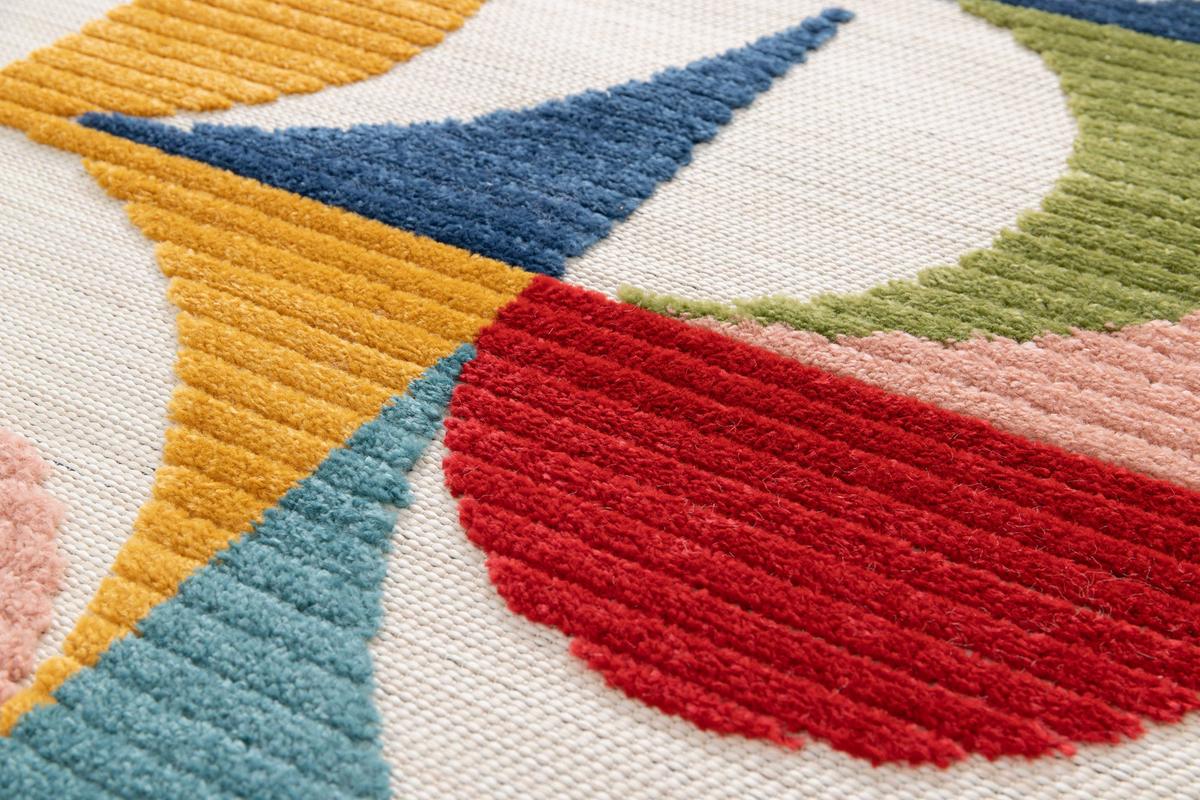 OUTDOORTEPPICH Mehrfarbiger Mila 120/170 cm - Multicolor, Textil (120/170cm) - Atticgo