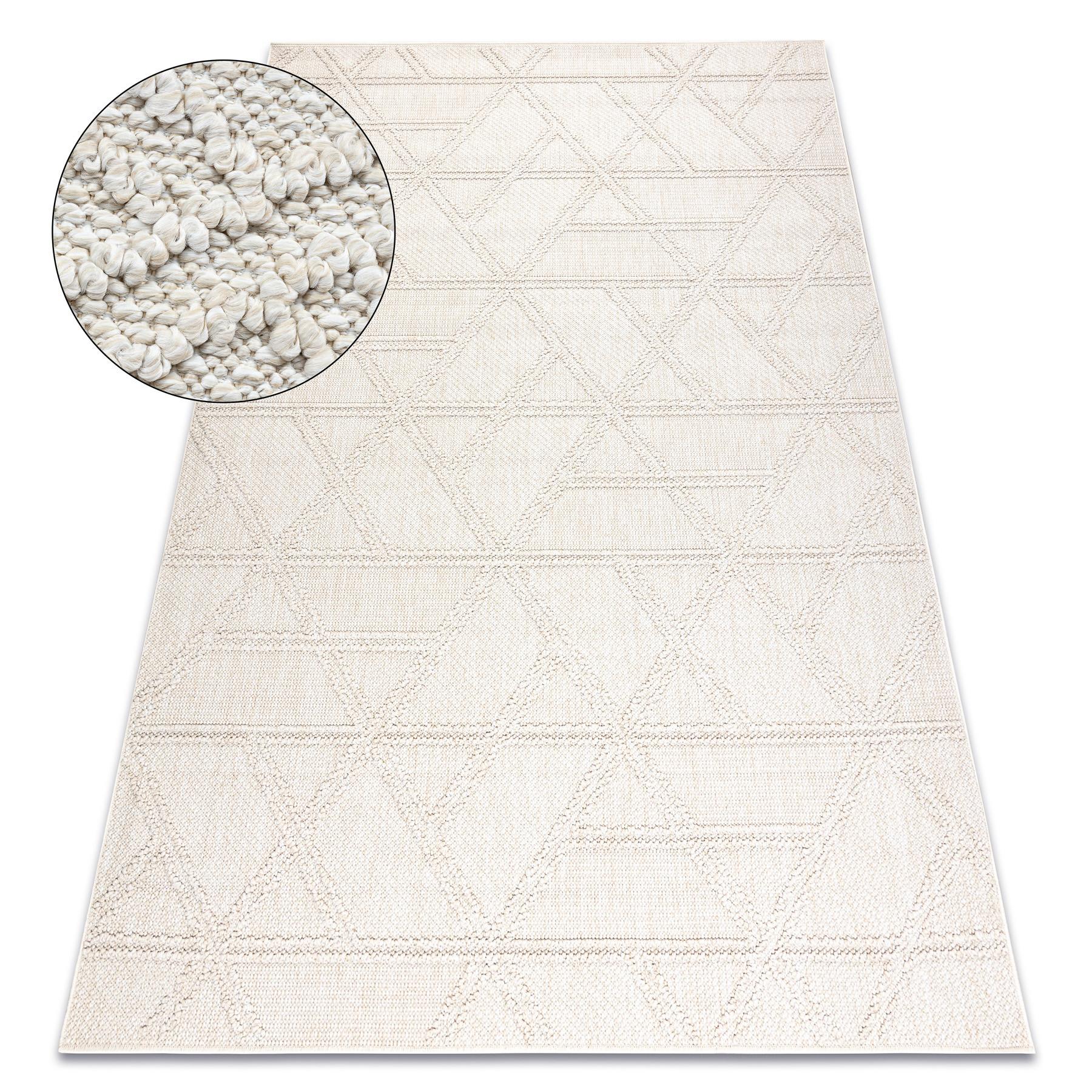 TEPPICH Origi 140/190 cm - Creme, Textil (140/190cm) - rugsX