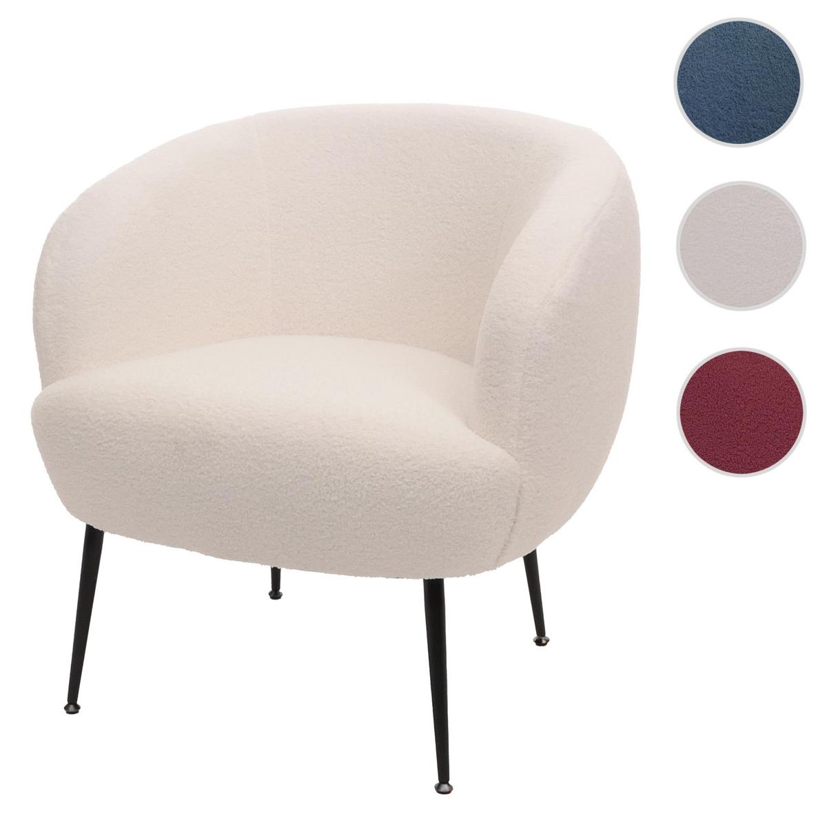 LOUNGE-SESSEL Weiß - Weiß, Textil (72/73/71cm) - MCW