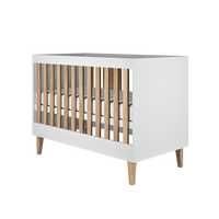 KINDERBETT Kubi ohne Schublade ohne Matratze Weiß 120/60 - Weiß, Holzwerkstoff (60/120cm) - RAUMHIRSCH FURNITURE