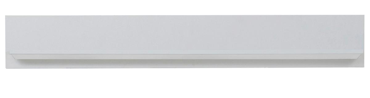 WANDBOARD weiß Landhaus, Wandregal 139 x 21 cm Bücherregal - Weiß, Holzwerkstoff (139/21/18cm) - Top.Furn