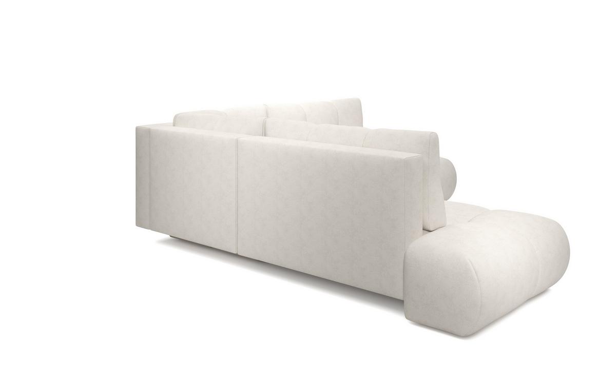 ECKSOFA DUCA II L-S Grau Chenille mit Schlaffunktion - Grau, Holz (266.5/266.5cm) - MASSENO