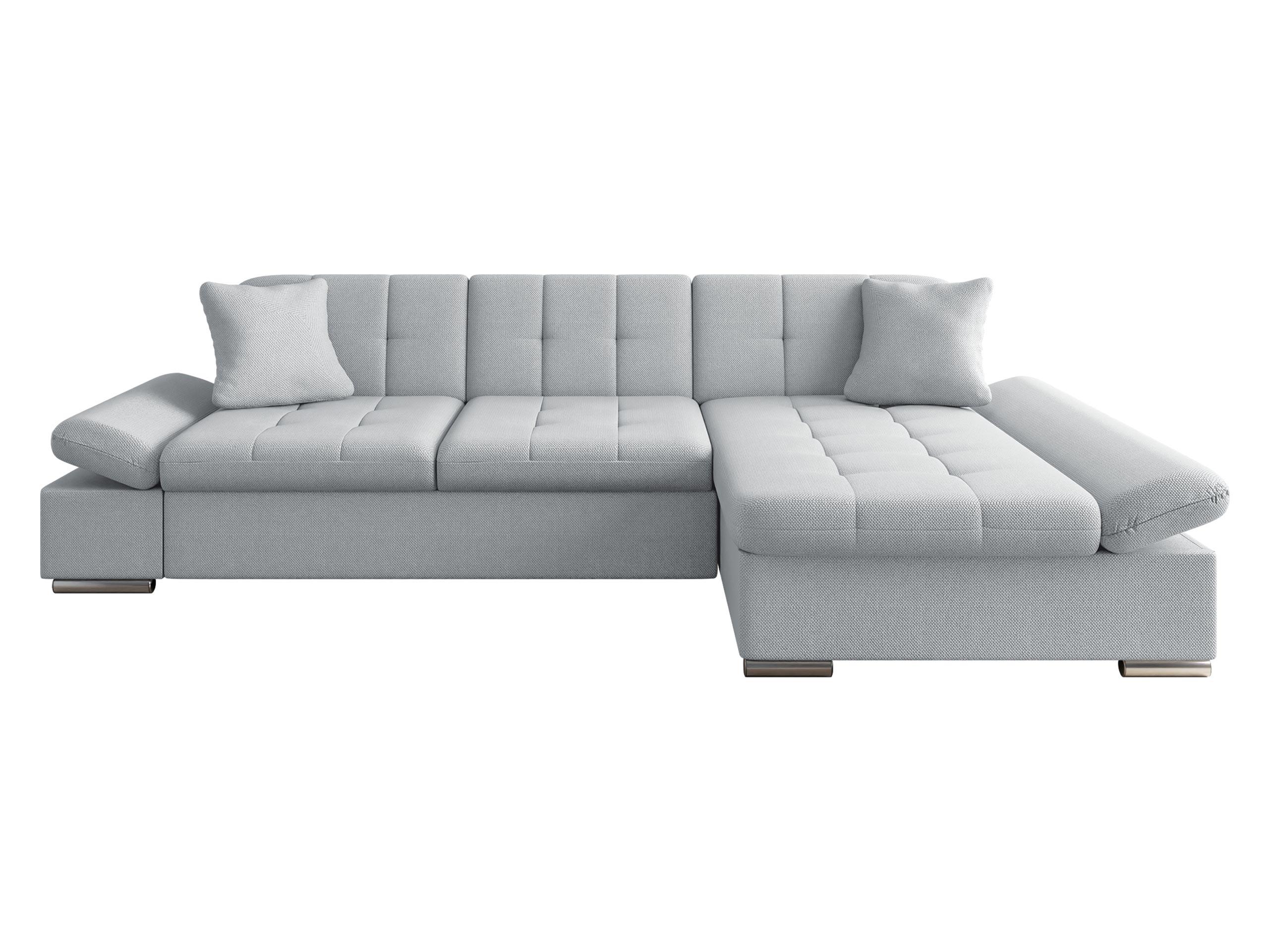 ECKSOFA Montana, Seite: Rechts - Platinfarben, Holz/Textil (278/161cm) - MIRJAN24