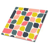 FLIESENAUFKLEBER 9 Stück 30x30 cm selbstklebend Klassisches Design - Multicolor, Textil (30/1.6/30cm) - TULUP