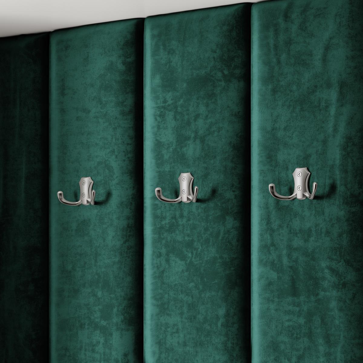 GARDEROBENSCHRANK REMA 200/240/60 cm Modern Garderobe-Set Eiche Lefkas - Eichefarben/Schwarz, Holzwerkstoff (200/240/60cm) - MASSENO