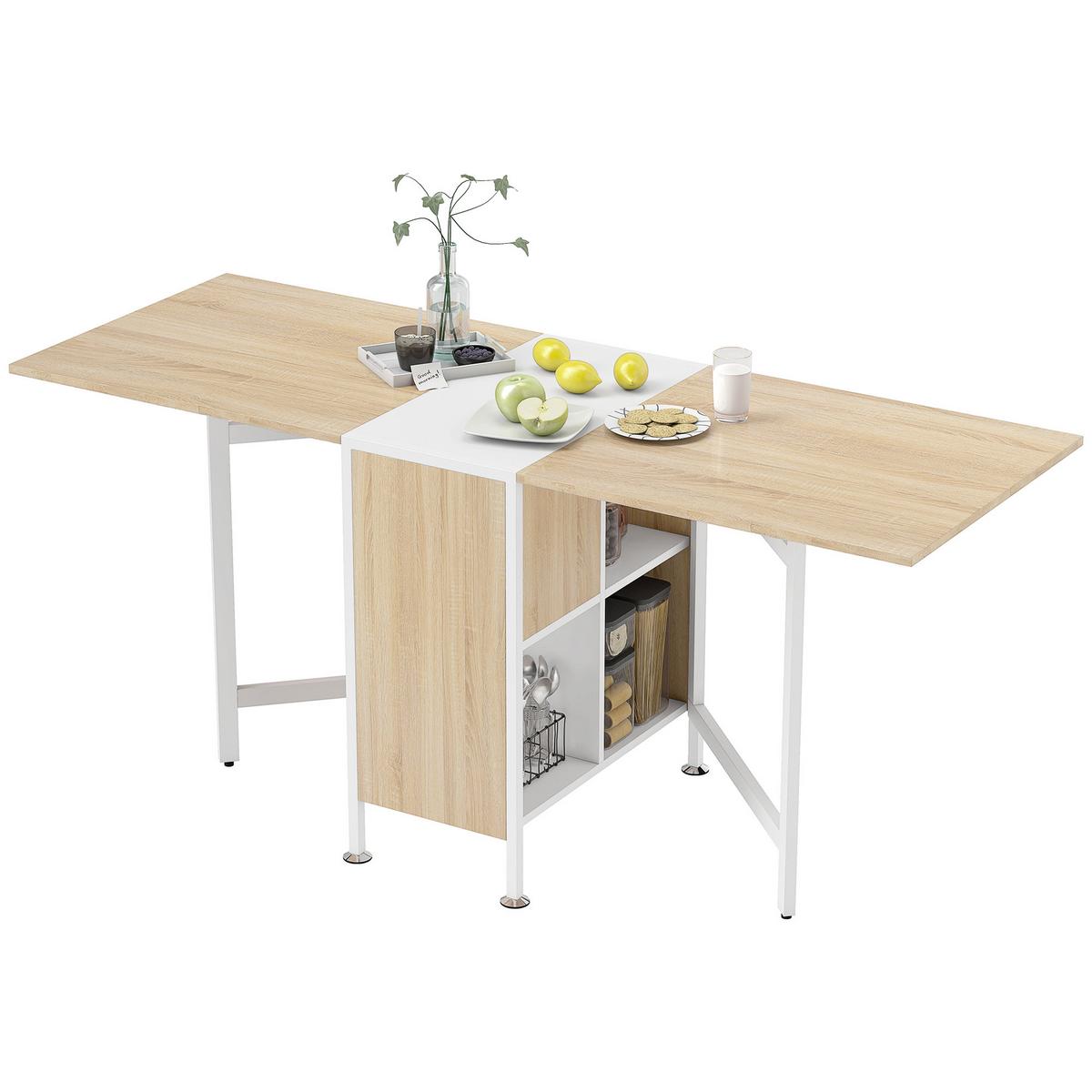 ESSTISCH Aelvos 169/60/75 cm - Weiß, Holz (169/60/75cm) - ZMH