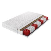 TASCHENFEDERKERNMATRATZE CORANTO MULTI Multipocket 90x200, H3/H4, Höhe ca.: 19 cm - Weiß, Textil (90/200cm) - MASSENO