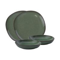 TAFEL-SET Lave Vert 4-tlg. - Grün, Keramik (2/2/2cm) - like.Villeroy & Boch