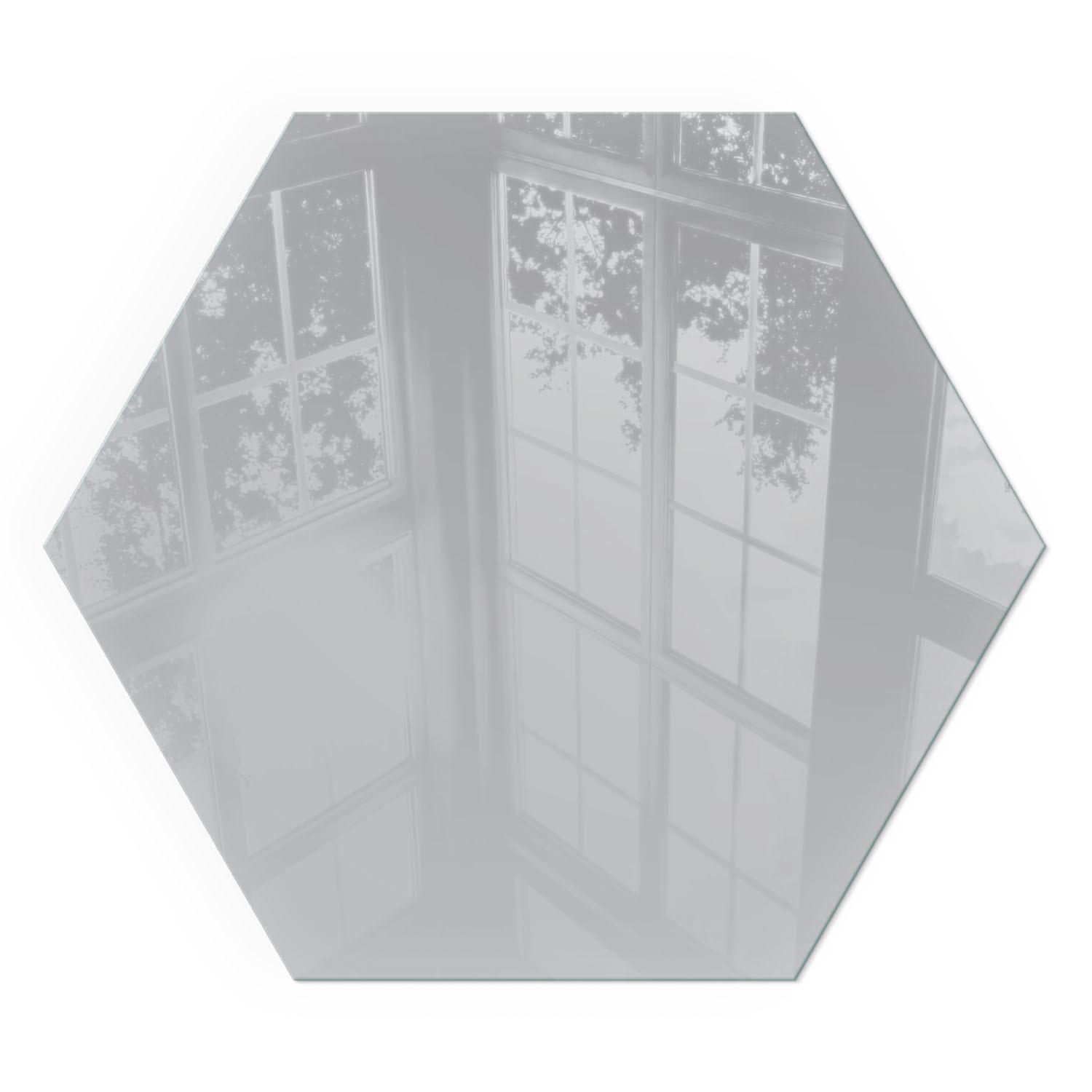 GLASPLATTE für Kamin h40 cm - Grau, Glas (40/40/0.4cm) - TULUP