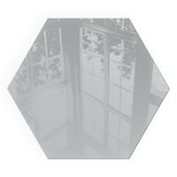 GLASPLATTE für Kamin h40 cm - Grau, Glas (40/40/0.4cm) - TULUP