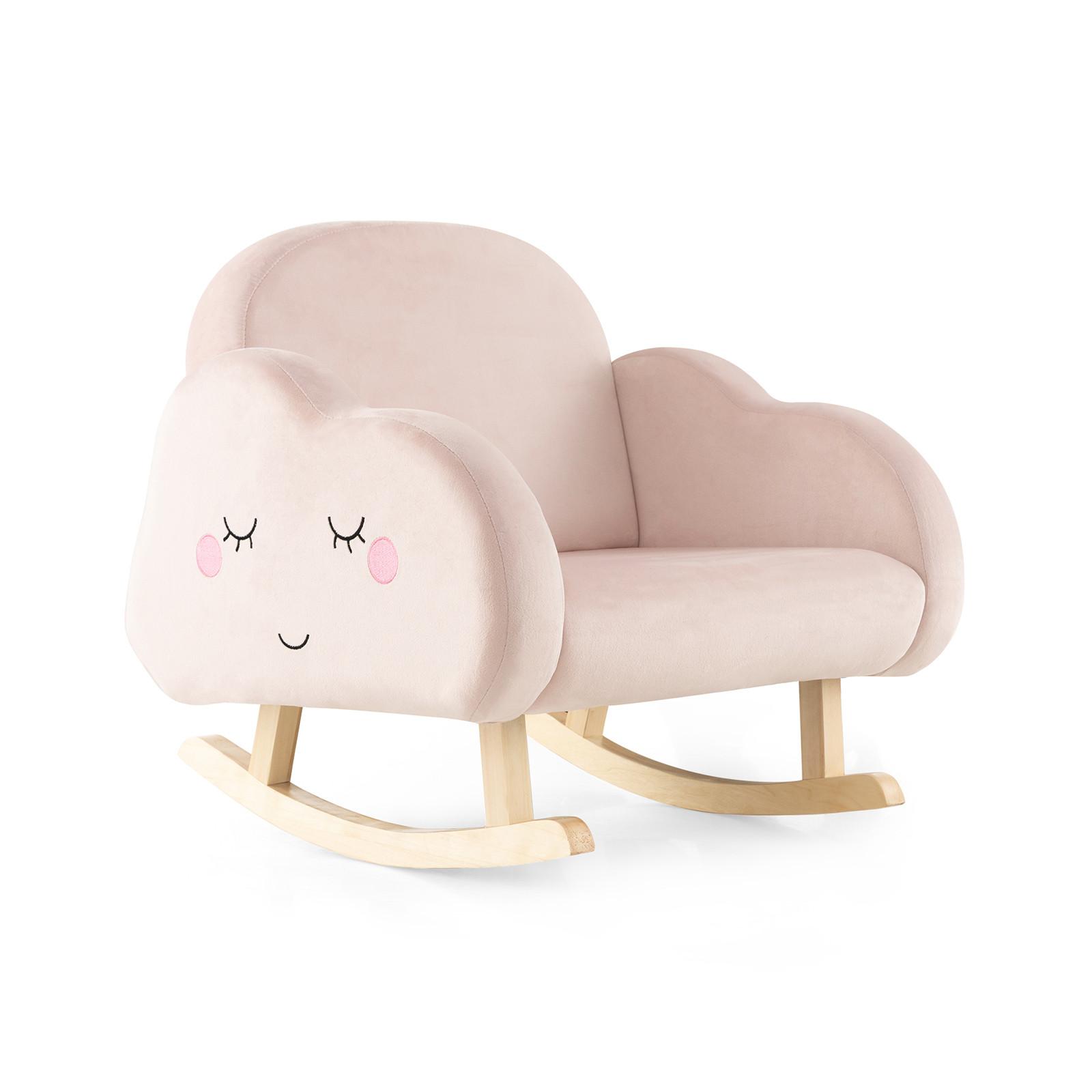KINDERSOFA 51cm Pink - Pink, Textil (51/51/50cm) - COSTWAY