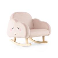KINDERSOFA 51cm Pink - Pink, Textil (51/51/50cm) - COSTWAY