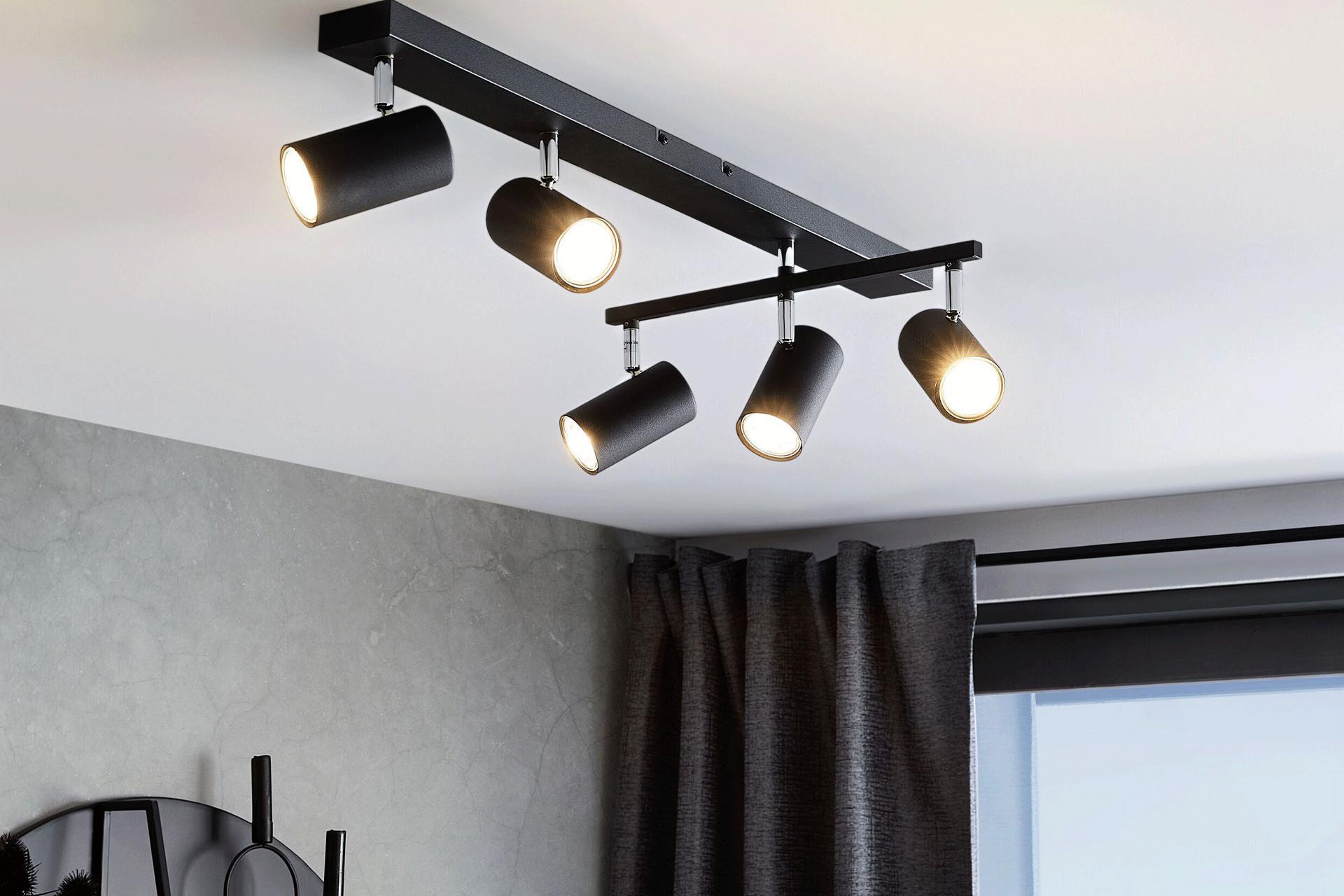Strahler Witmo in Schwarz max. 35 Watt