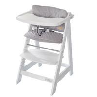 KINDERHOCHSTUHL Sit Up Fun mit Sitzverkleinerer Weiß - Weiß, Holzwerkstoff/Textil (50/80/54cm) - Roba