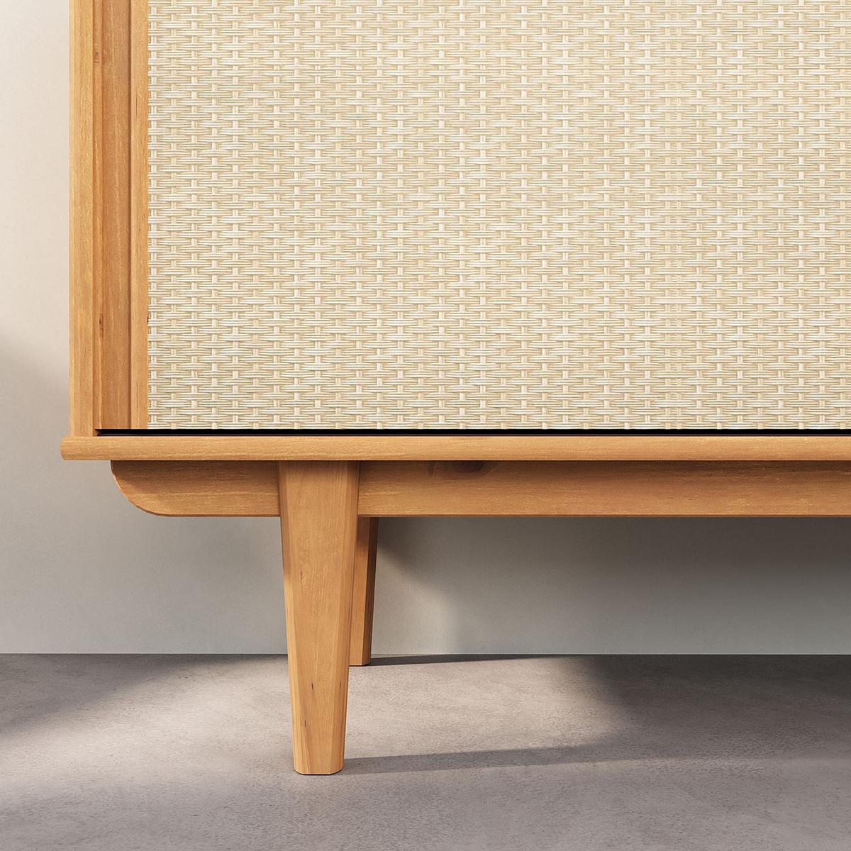 SIDEBOARD SIMONA Eiche - Eichefarben, Holz (175/76/41cm) - IDIMEX