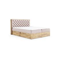 BOXBETT Diona Faro - Rosa, Holzwerkstoff/Textil (140/200cm) - Fun Möbel