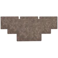 PLATZMATTEN Velora Hellgrau 43 x 30 cm 6er Set - Hellgrau, Kunststoff (43/30/0.2cm) - Ritzenhoff Breker