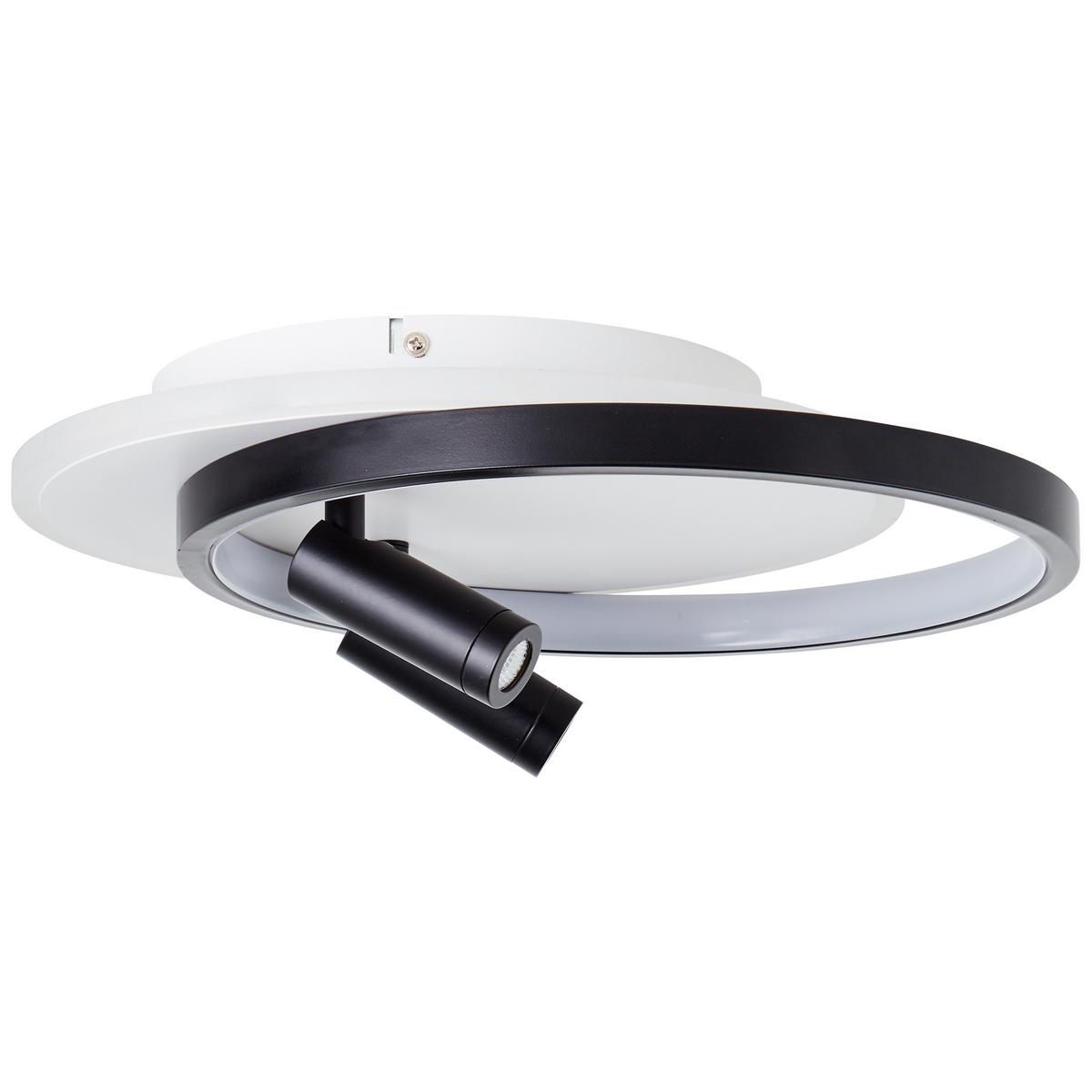 DECKENLEUCHTE Eunomia G99753/76 - Schwarz, Metall (35/29.5/14cm) - Brilliant