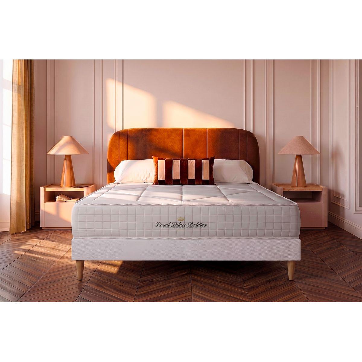 MATRATZE Windsor Taschenfederkern und Memory-Schaum 80 x 200 cm h1 - Weiß, Textil (80/200cm) - ROYAL PALACE BEDDING