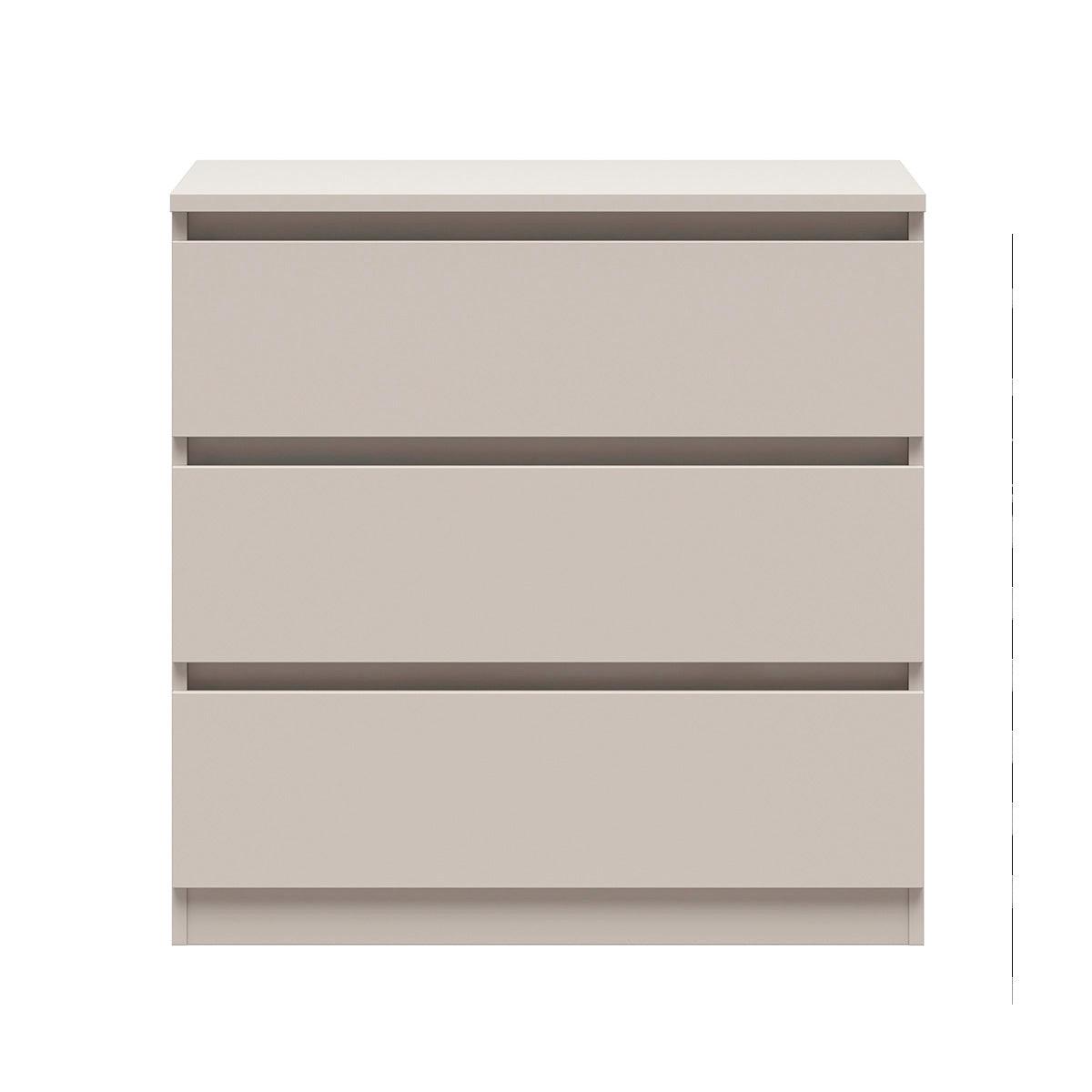 KOMMODE Edwin Kaschmir - Beige, Holzwerkstoff (75/75.5/45cm) - Petits-meubles