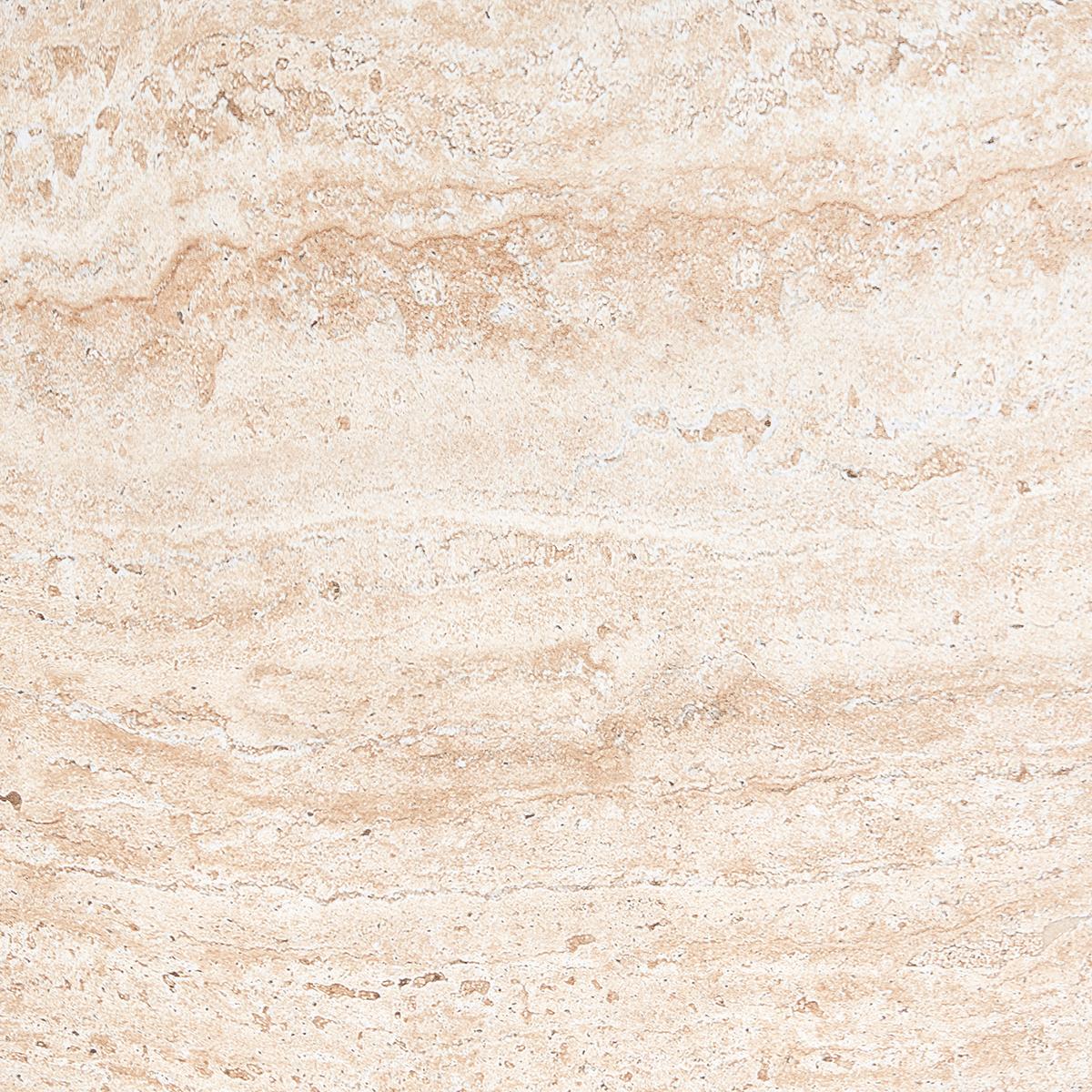 BEISTELLTISCH Travertinoptik Asierio - Beige, Naturmaterialien (70/70/37cm) - Beliani