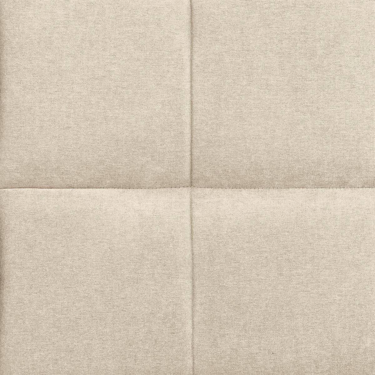POLSTERBETT EMILIA 140x200 cm cremeweiß - Creme, Textil (140/200cm) - IDIMEX