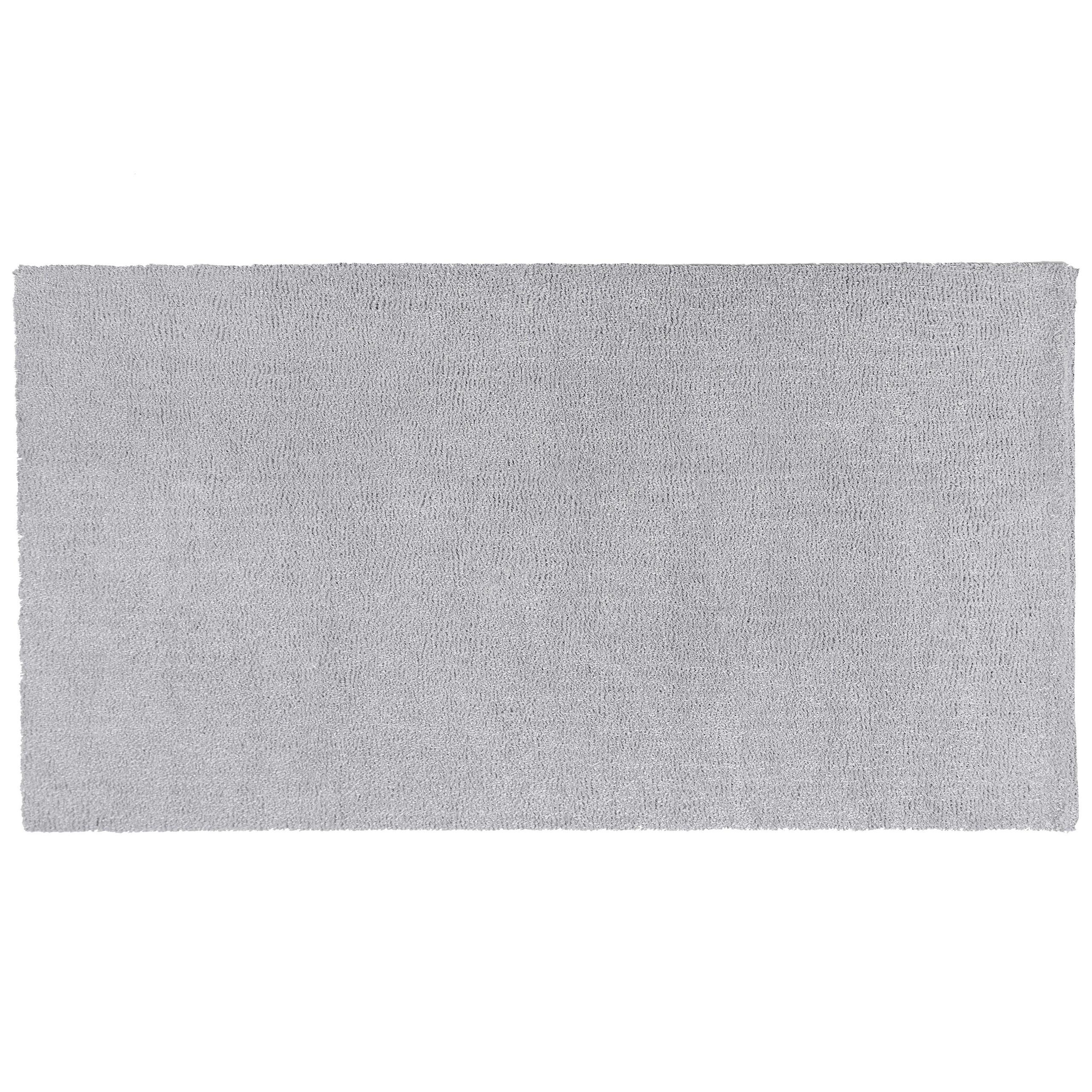 SHAGGY-TEPPICH Demre 150/80 cm - Grau, Kunststoff (80/150cm) - Beliani