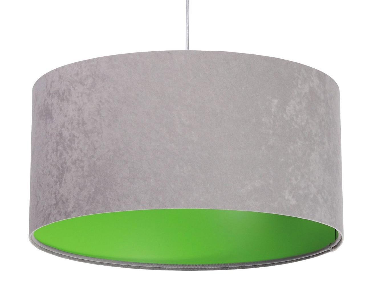 HÄNGELEUCHTE Grau 50/25 cm - Grau/Grün, Kunststoff (50/0.8/25cm) - ONZENO