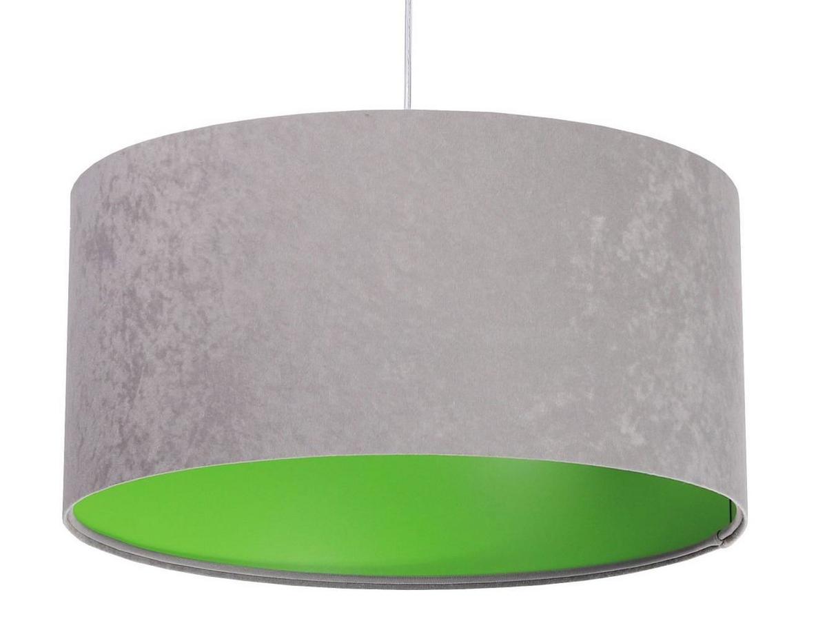 HÄNGELEUCHTE Grau 60/30 cm - Grau/Grün, Kunststoff (60/1.1/30cm) - ONZENO