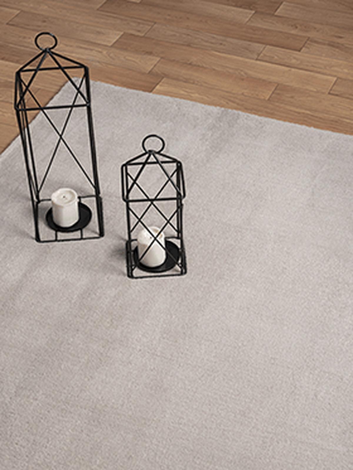 HOCHFLORTEPPICH Antirutsch Uni ALDAN Polyester Beige 200 x 280 cm - Beige, Textil (200/280cm) - KADIMA DESIGN