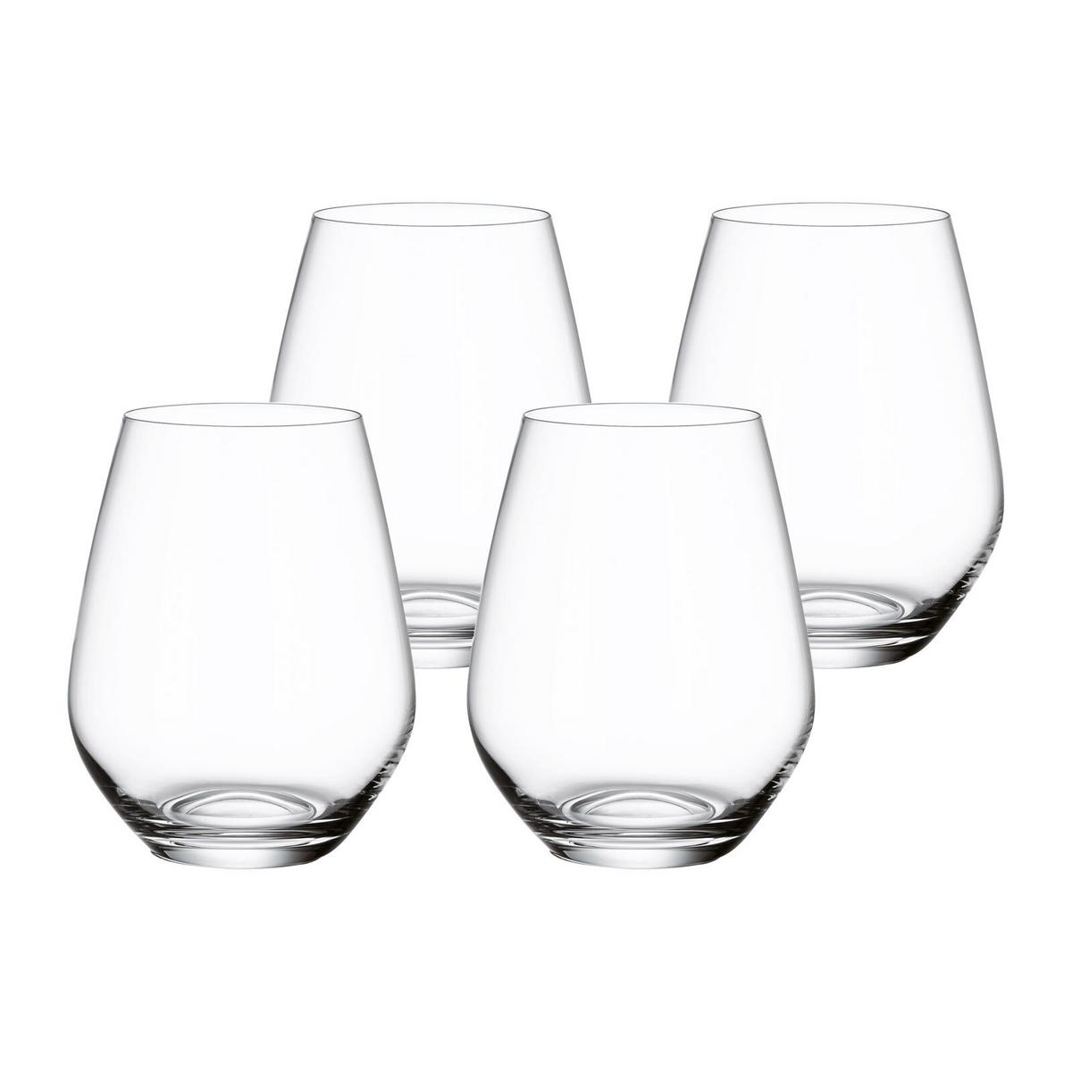 WASSERGLÄSER Ovid transparent 420 ml 4er Set - Transparent, Glas (0.42L) - Villeroy & Boch