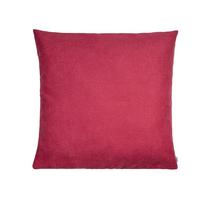 KISSENHÜLLE FarbTon Chenille-Haptik himbeer-rot 60/60 cm - Rot, Textil (60/60cm) - beties Heimtextil