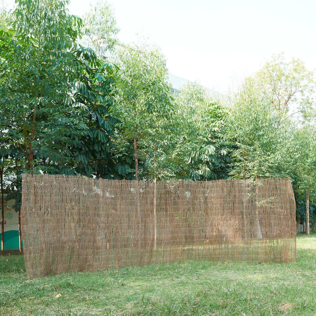 REISIGZAUN Brielle - Naturfarben, Naturmaterialen (150/0.6cm) - casa.pro