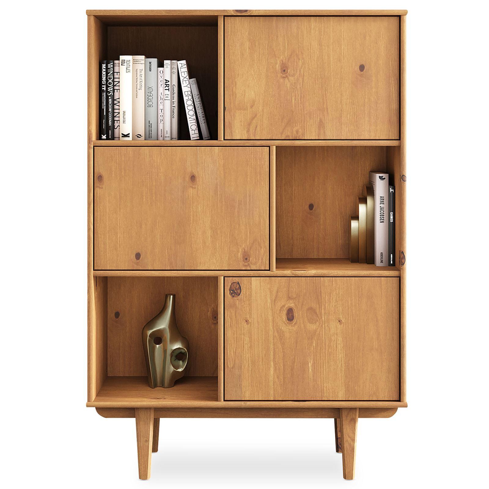 HIGHBOARD SIMONA Eiche - Eichefarben, Holz (95/139/37cm) - IDIMEX