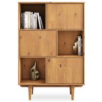 HIGHBOARD SIMONA Eiche - Eichefarben, Holz (95/139/37cm) - IDIMEX