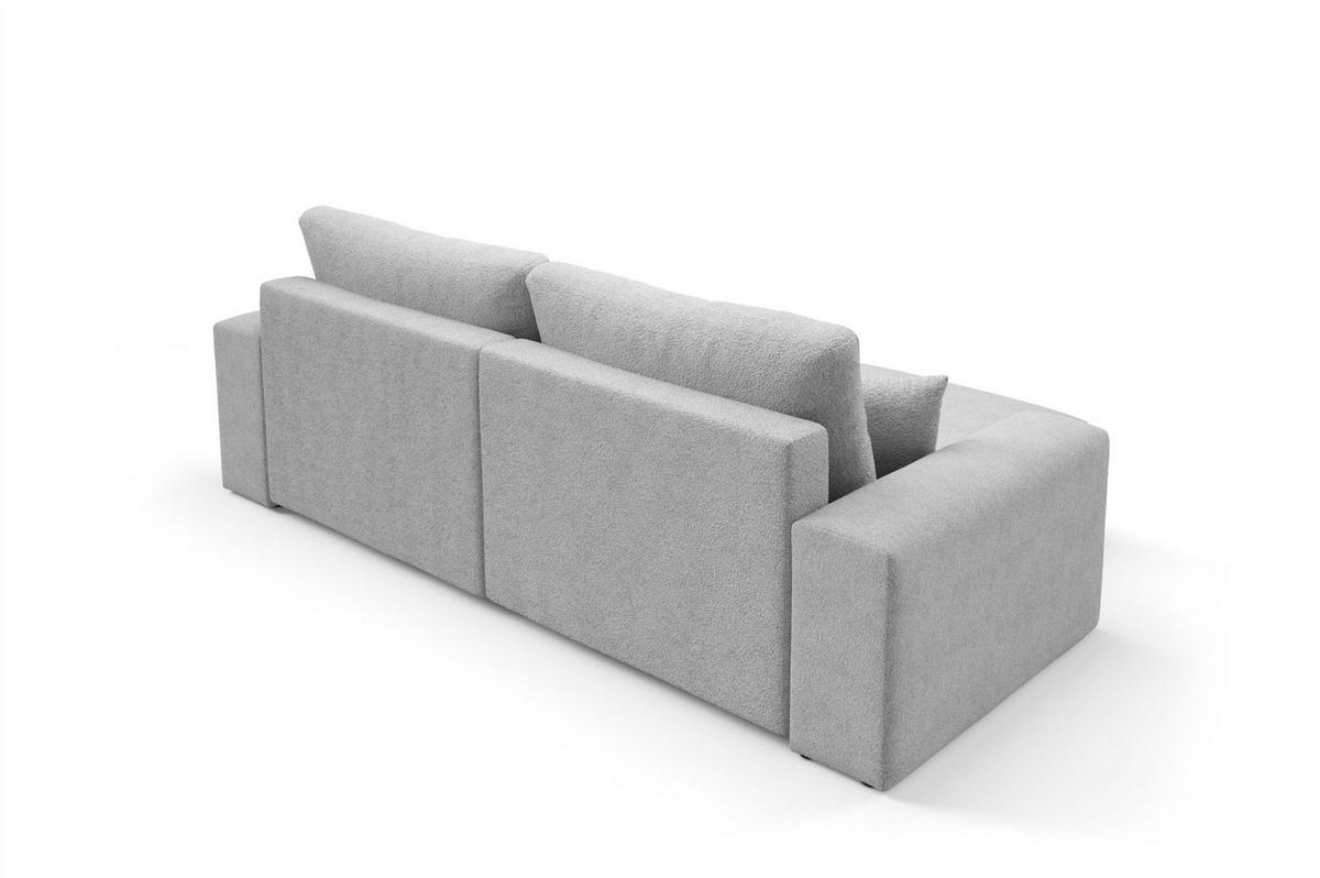 ECKSOFA Arona Xs Mit Schlaffunktion - Grün, Holzwerkstoff/Textil (148/255cm) - Fun Möbel