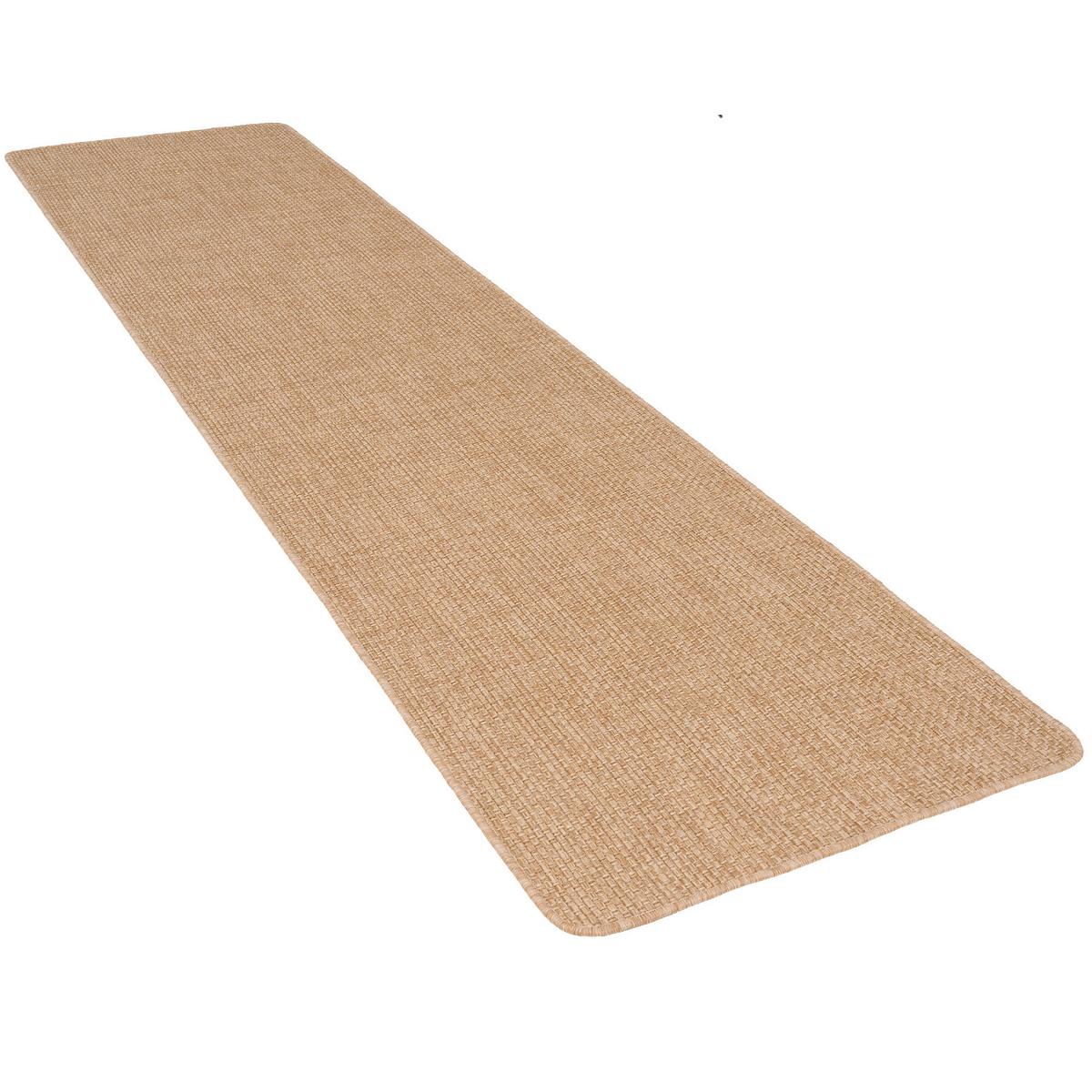 IN- & OUTDOOR FLACHGEWEBE LÄUFER PORTO - Sandfarben, Textil (100/400cm) - Snapstyle