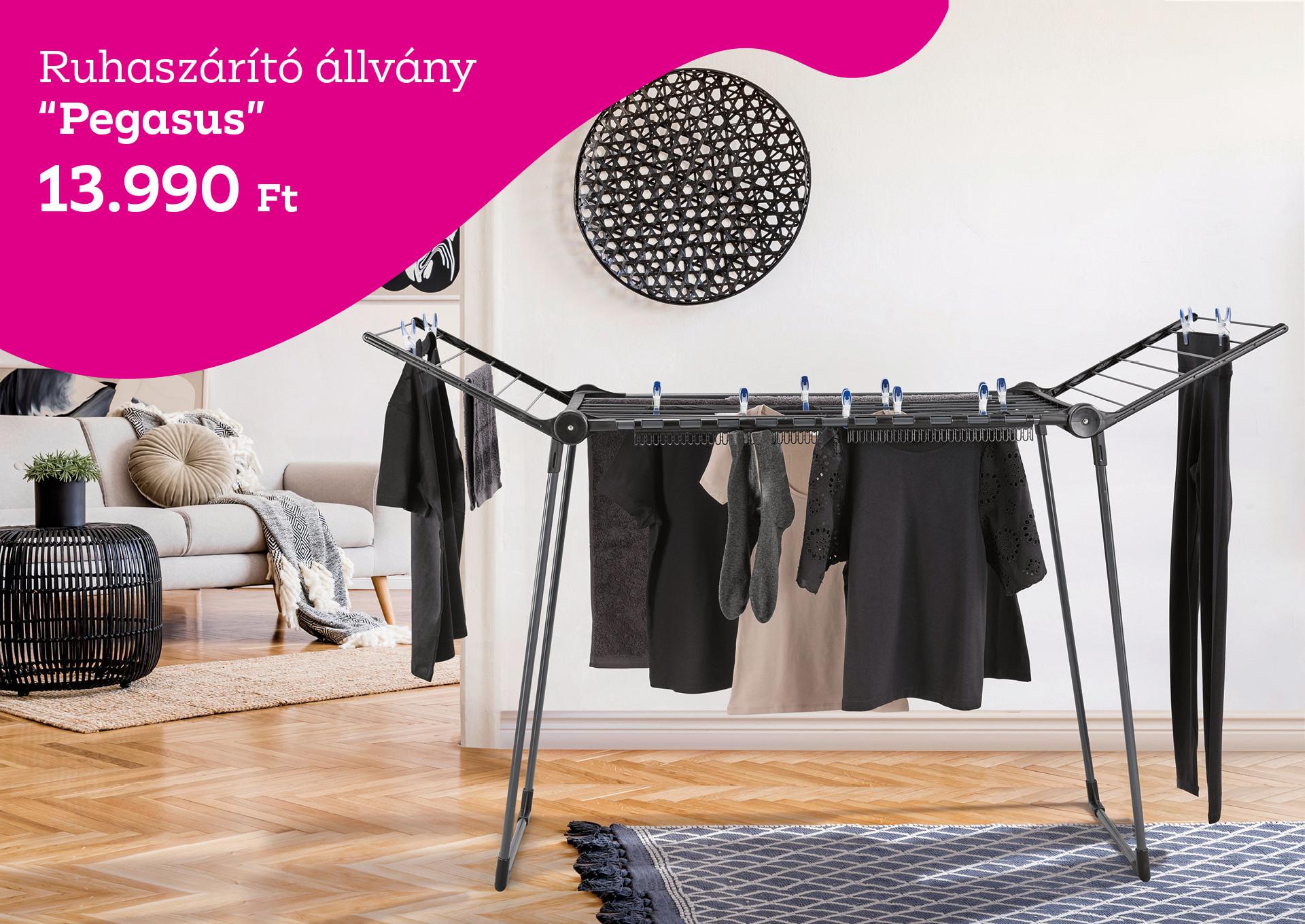 Pegasus ruhaszárító állvány 13990 Forint