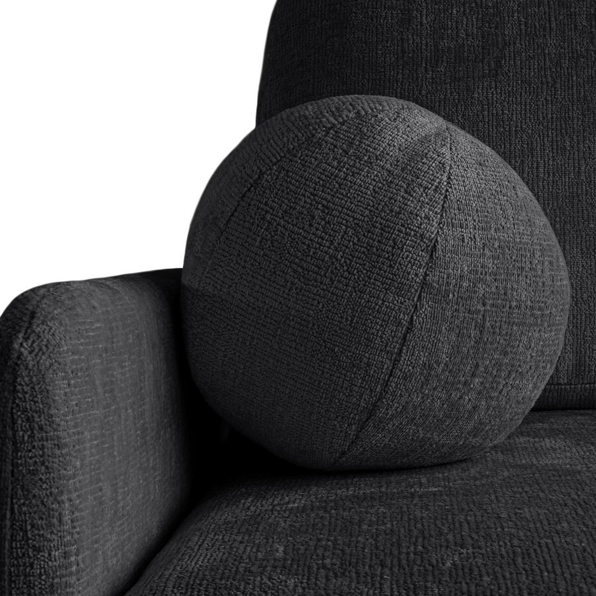 ECKSOFA BLISS mit Schlaffunktion und Bettkasten Harmony 90 - Grau, Textil (212/160cm) - Lookway
