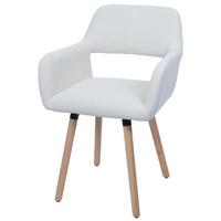 ESSZIMMERSTUHL Cremeweiß - Creme/Weiß, Textil (56/80/53cm) - MCW