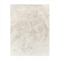HOCHFLORTEPPICH Rauten Creme 120 x 160 cm - Creme, Kunststoff (120/160cm) - TT Home