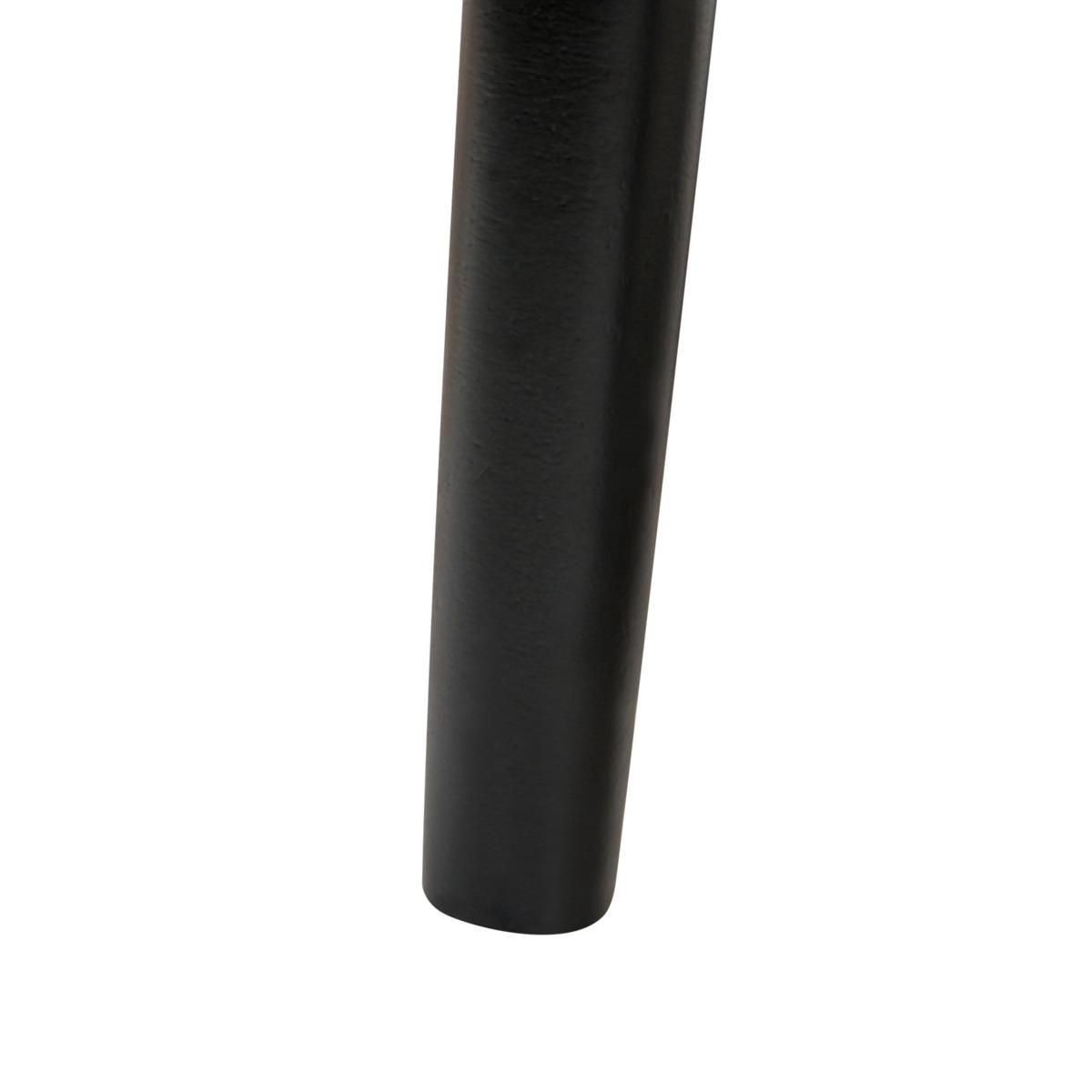 NACHTTISCH Schwarz Lefroy - Hellbraun, Holzwerkstoff (30/33/50cm) - Beliani