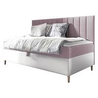 BOXBETT Maja Junior 2 - H3 - Weiß/Rosa, Holz (100/200cm) - MIRJAN24